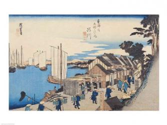 Shinagawa: departure of a Daimyo | Obraz na stenu