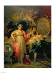 Allegory of the City of Madrid, 1810 | Obraz na stenu