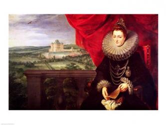 The Infanta Isabella Clara Eugenia | Obraz na stenu