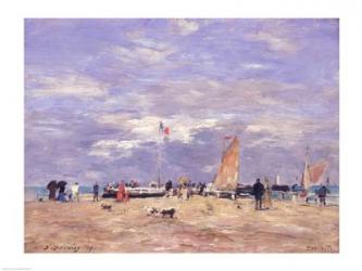 The Jetty at Deauville, 186 | Obraz na stenu