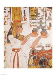 Nefertari Making an Offering, from the Tomb of Nefertari | Obraz na stenu