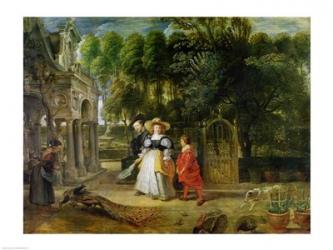 Rubens and Helene Fourment | Obraz na stenu