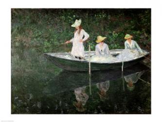 The Boat at Giverny, c.1887 | Obraz na stenu