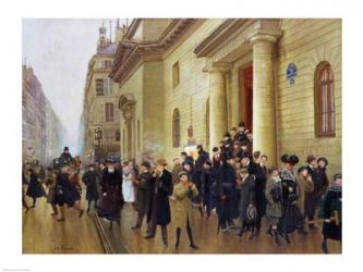 Leaving the Lycee Condorcet, 1903 | Obraz na stenu