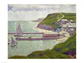 Harbour at Port-en-Bessin at High Tide, 1888 | Obraz na stenu