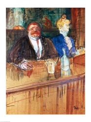 In the Bar: The Fat Proprietor and the Anaemic Cashier, 1898 | Obraz na stenu