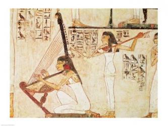 Two Musicians, from the Tomb of Rekhmire | Obraz na stenu