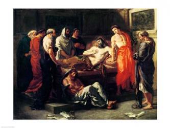 Study for The Death of Marcus Aurelius | Obraz na stenu