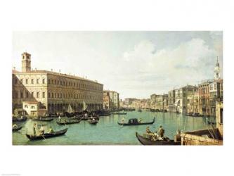 The Grand Canal from the Rialto Bridge | Obraz na stenu