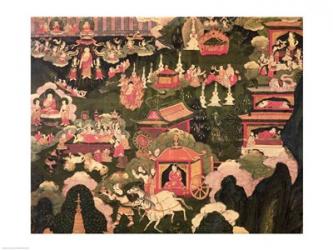 Parinirvana and the Death of Buddha | Obraz na stenu