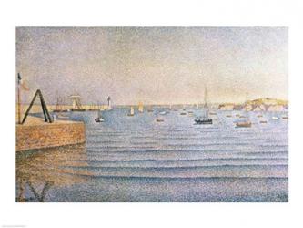 The Harbour at Portrieux, 1888 | Obraz na stenu