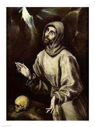 St. Francis of Assisi Receiving the Stigmata | Obraz na stenu