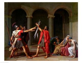 The Oath of Horatii | Obraz na stenu