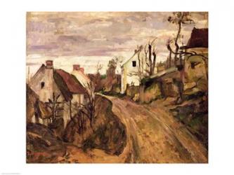 The Village Road, Auvers, c.1872-73 | Obraz na stenu