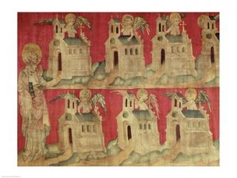 St. John and the Seven Churches of Asia | Obraz na stenu