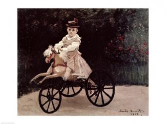 Jean Monet on his Hobby Horse, 1872 | Obraz na stenu