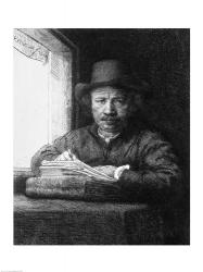 Self portrait while drawing, 1648 | Obraz na stenu