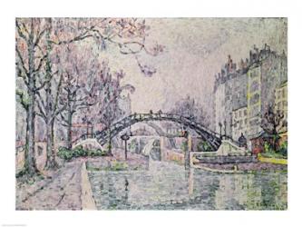 The Canal Saint-Martin, 1933 | Obraz na stenu