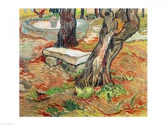 The Bench at Saint-Remy, 1889 | Obraz na stenu