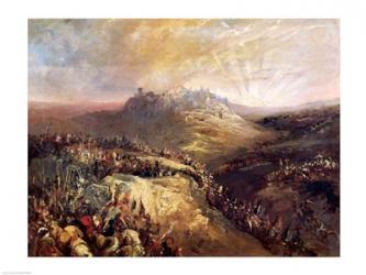 The Crusaders Before Jerusalem | Obraz na stenu