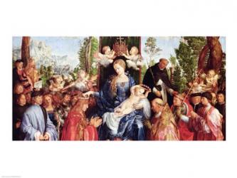 The Festival of the Rosary, 1506 | Obraz na stenu