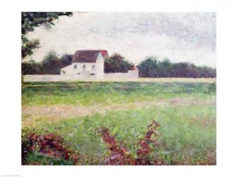 Landscape in the Ile-de-France, 1881-82 | Obraz na stenu