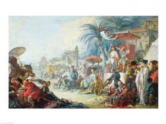 The Chinese Fair, c.1742 | Obraz na stenu