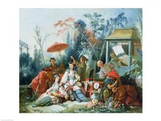 The Chinese Garden, c.1742 | Obraz na stenu