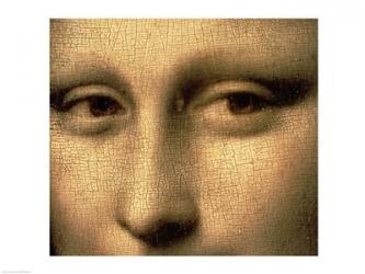 Mona Lisa, Face Detail | Obraz na stenu