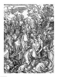 The entombment of Christ, from 'The Great Passion' | Obraz na stenu