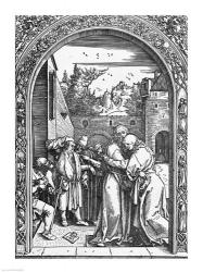 The meeting of St. Anne and St. Joachim at the Golden Gate | Obraz na stenu