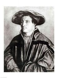 Portrait of a man with a red hat, c.1530 | Obraz na stenu