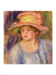 Woman with a hat | Obraz na stenu