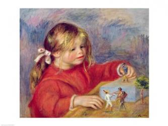 Claude Renoir at play, c.1905 | Obraz na stenu