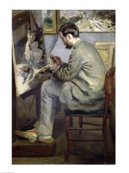 Frederic Bazille at his Easel, 1867 | Obraz na stenu