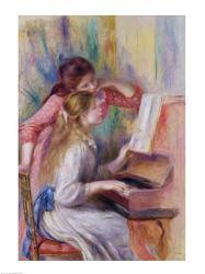 Young Girls at the Piano | Obraz na stenu