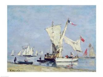 Sailing Boats, c.1869 | Obraz na stenu