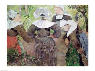 Four Breton Women, 1886 | Obraz na stenu