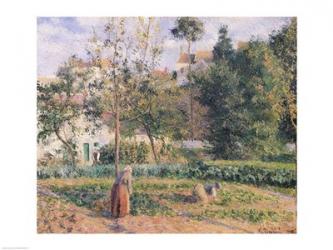 Vegetable Garden at the Hermitage, Pontoise, 1879 | Obraz na stenu