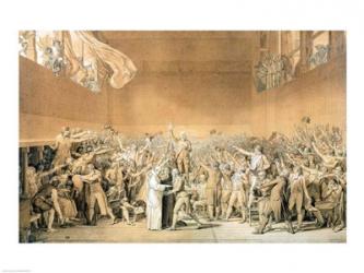 The Tennis Court Oath, 20th June 1789 | Obraz na stenu