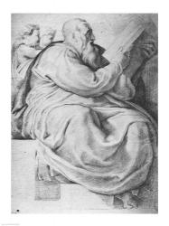 The Prophet Zacharias, after Michangelo Buonarroti | Obraz na stenu
