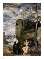 St. Anthony the Abbot and St. Paul the First Hermit, c.1642 | Obraz na stenu