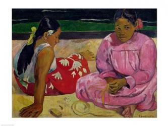 Women of Tahiti, On the Beach, 1891 | Obraz na stenu