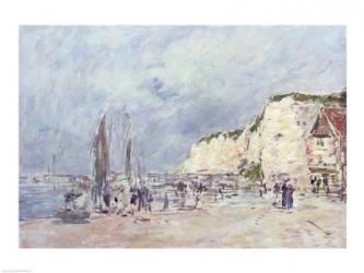 The Cliffs at Dieppe and the 'Petit Paris' | Obraz na stenu
