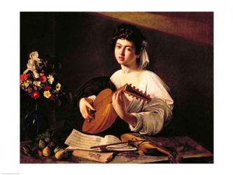 The Lute Player, c.1595 | Obraz na stenu