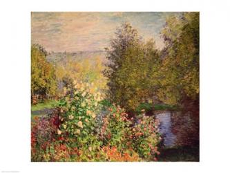 A Corner of the Garden at Montgeron, 1876-7 | Obraz na stenu