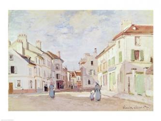 Rue de la Chaussee at Argenteuil | Obraz na stenu