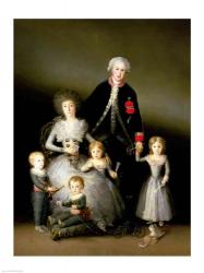The Duke of Osuna and his Family, 1788 | Obraz na stenu