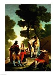 A Maja and Gallants, 1777 | Obraz na stenu
