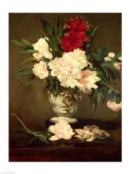 Vase of Peonies on a Small Pedestal, 1864 | Obraz na stenu